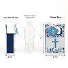 Big Dot of Happiness Blue Elegant Cross - Boy Religious Party Favor Boxes - Set of 12 - 2 of 4