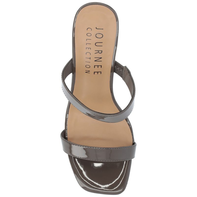 Journee Collection Womens Clover Tru Comfort Foam Low Heel Wedge Sandals, 4 of 10