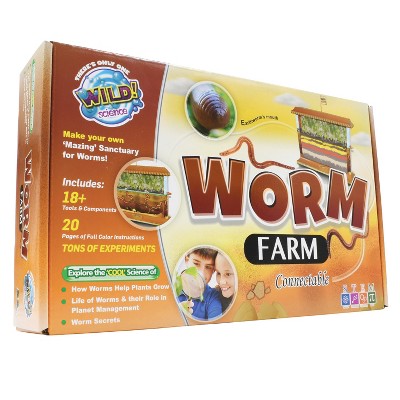 WILD! Science Worm Farm - Ages 6+