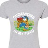 Women's - Garfield - Outstanding In My Field Fitted Graphic T-Shirt - 2 of 3