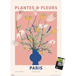 Trends International Reinders: Flowers - Plantes Fleurs Paris Unframed Wall Poster Prints - 1 of 4