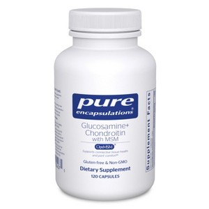 Pure Encapsulations Glucosamine Chondroitin with MSM - Supplement to Support Cartilage, Connective Tissue, and Joint Health - 1 of 4