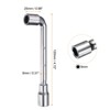 Unique Bargains 45# Steel Repairing L-Shaped Angled Double Ended Metric Hex Socket Wrench 9mm - 2 of 4