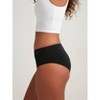 Saalt Teen Leakproof Briefs - Heavy Absorbency - Black - 2 of 4
