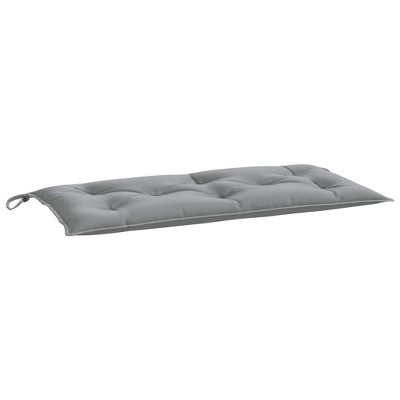 vidaXL Garden Bench Cushion Grey Oxford fabric, Hollow fiber