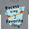 Boys' - Dr. Seuss - Recess Is My Favorite Thing Short Sleeve Graphic T-Shirt - 2 of 4