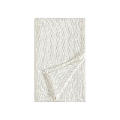 Eddie Bauer 100% Cotton Textured Twill Solid Blanket Collection