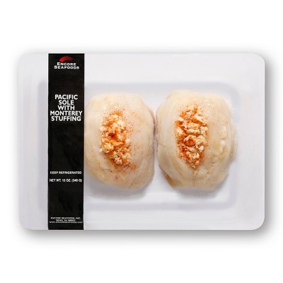 Encore Seafoods Sole with Monterey Stuffing - 12oz