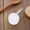Unique Bargains Measuring Cups 4-Piece Measuring Cup Set Dishwasher Safe Stainless Steel PP 1 Set - 2 of 4