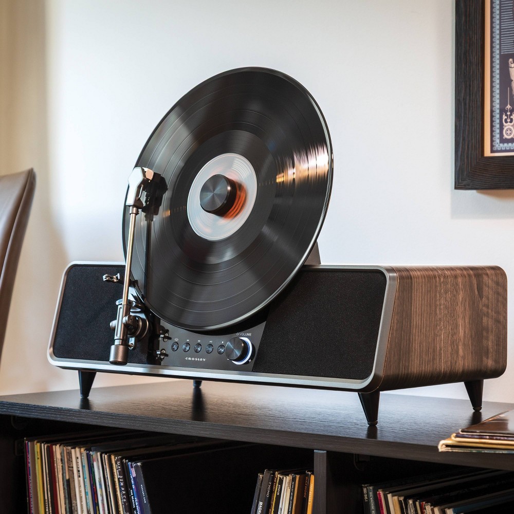 Beck Fully Automatic Vertical Record Player - Walnut Brown