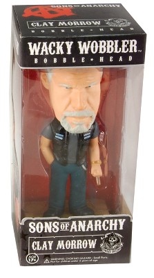 Funko Funko Sons Of Anarchy Clay Morrow Wacky Wobbler Bobble Head