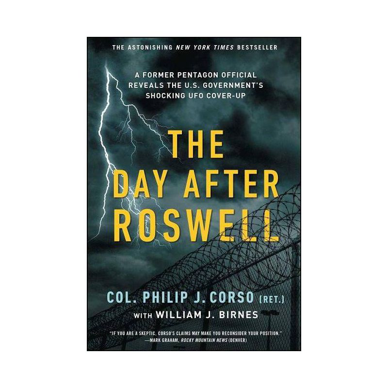 The Day After Roswell - by  William J Birnes & Philip Corso (Paperback), 1 of 2