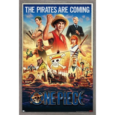 Trends International Netflix One Piece - Collage Framed Wall