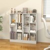 1PC 41 Inches 5-Cube Floor Bookcase with 2 Anti-Tipping Kits Home Office Bookcase - 3 of 4