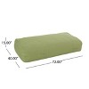 CAVINAS Waterproof Fabric Bean Bag Chair with Back Support,Lazy Sofa Chair with High Density Shredded Foam,Lounge Chair for Living Room - 2 of 4