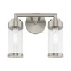 Livex Lighting Hillcrest 2 - Light Vanity in  Brushed Nickel - 4 of 4