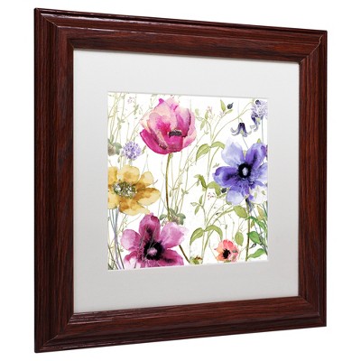 Trademark Fine Art -Color Bakery 'Summer Diary I' Matted Framed Art