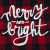 Saro Lifestyle Buffalo Plaid Merry and Bright Runner, Red, 14" x 72" - 3 of 4