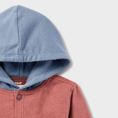 Детские куртки Cat & Jack Toddler Boys' Shirt Jacket - Cat & Jack™ Bronze 3T — фото 4