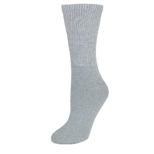 CTM Women's Diabetic Crew Socks (3 Pair Pack) - 1 of 4