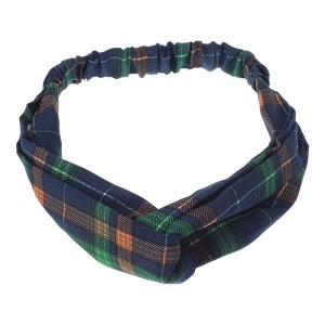 Unique Bargains Women's Colorful Cross Elastic Hairband 1 Pc - 1 of 4