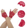 Unique Bargains Women's Half Finger Thin Sunblock Fingerless Gloves 1 Pair - 2 of 4