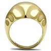 Slickblue Chic IP Gold Plated Brass Ring – Minimalist Design, No Stone, Fashion Jewelry for Women, Sizes 5-10 - 4 of 4