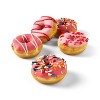 Spring Strawberry Frosted Mini Donuts - 8oz/12ct - Favorite Day™ - 2 of 3