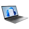 Lenovo IdeaPad 1 15.6" HD Notebook, Intel Celeron N4500 1.1GHz, 4GB RAM, 128GB eMMC,Windows 11 Home, Cloud Gray (82LX00DGUS) - 2 of 4
