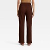 Women's Mid-Rise Regular Fit Textured Pull-On Pants - A New Day™ - 2 of 3