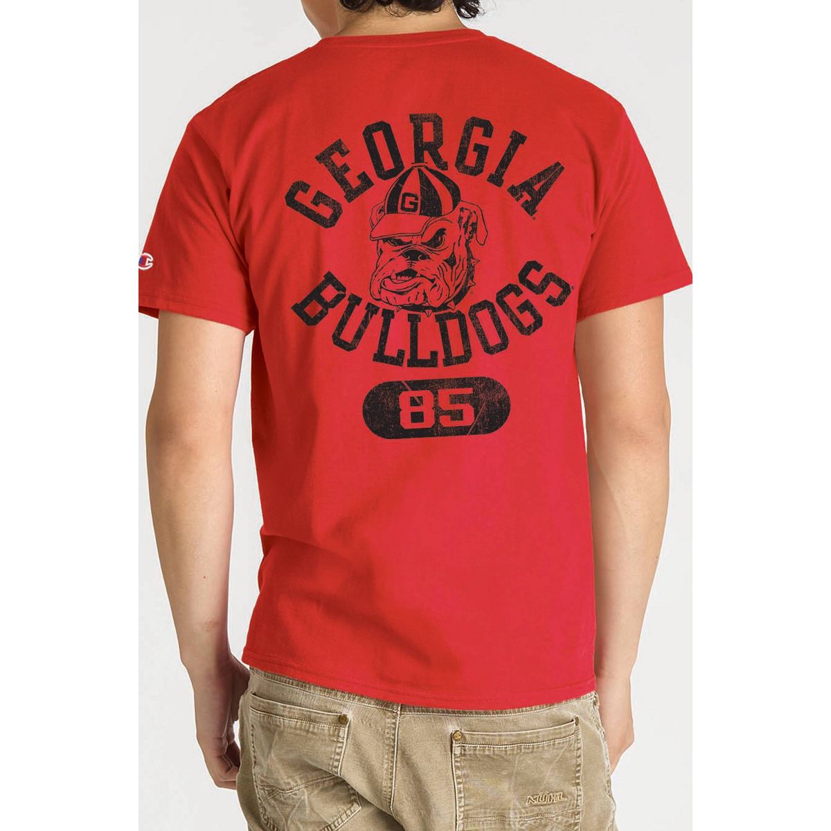 NCAA Georgia Bulldogs Men's Champion Two-Sided T-Shirt - thumbnail 4