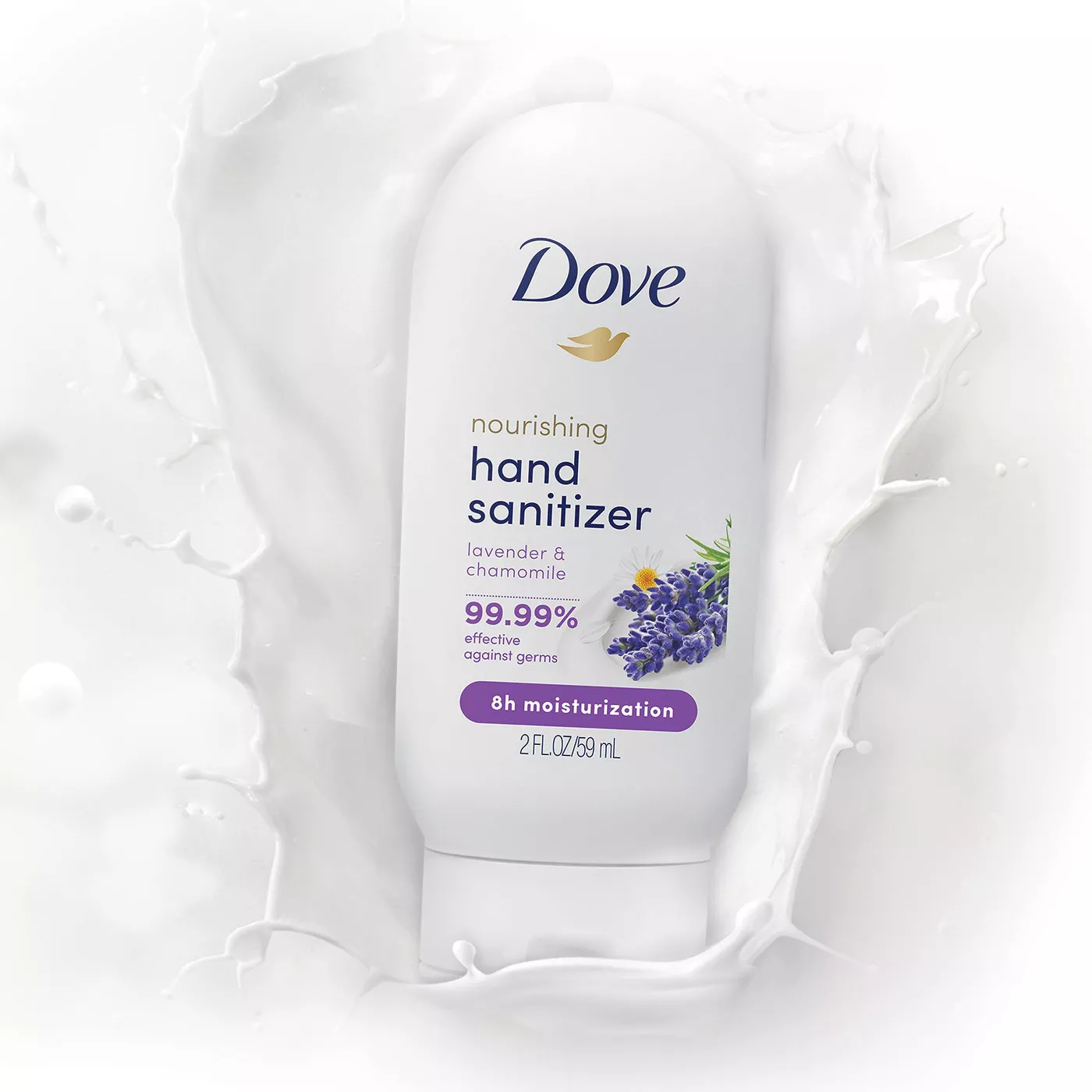 Dove Lavender and Chamomile Moisturizing Hand Sanitizer – 2oz - image 3 of 9