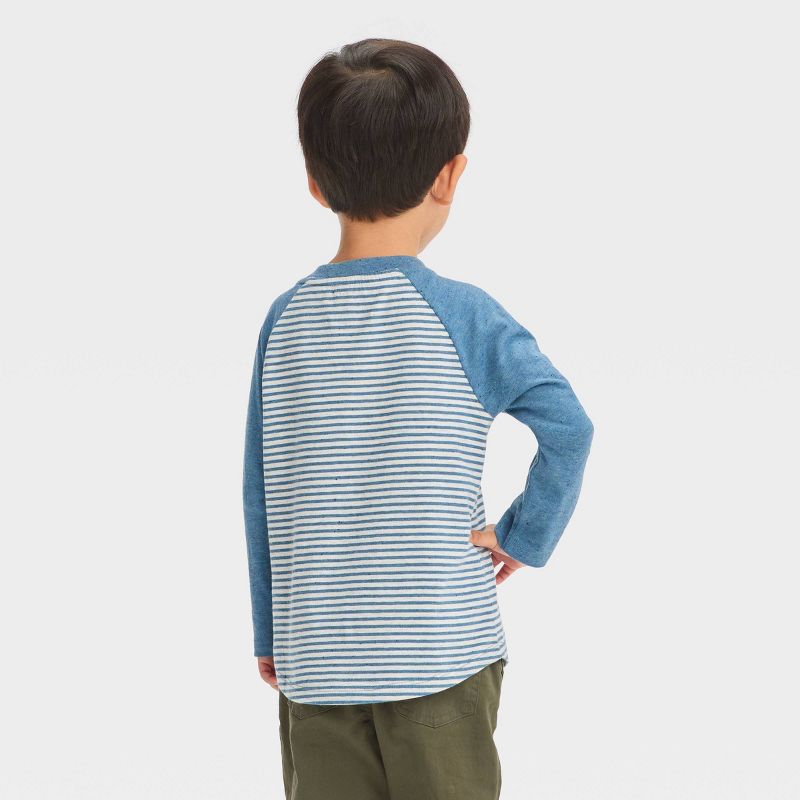 Toddler Boys' Long Sleeve Jersey T-Shirt - Cat & Jack™, 3 of 5