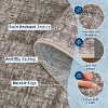 coucheta Multi-size Washable Non-Slip Backing Soft Area Rugs, Vintage Non-Slip Stain Resistant Low Pile Carpet, for Living Room, Bedroom, Dining Room - 2 of 4