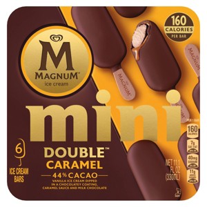 Magnum Mini Ice Cream Bars Double Caramel - 6ct - 1 of 4