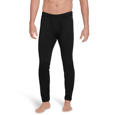 Jockey Men's Grid Fleece Thermal Pant S Black : Target