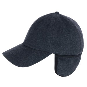 Epoch Hats Company Men's High Pile Fleece Lined Wool Blend Earflap Baseball Cap - 1 of 4