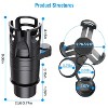 iMountek"4-in-1 Car Cup Holder Expander with 360° Rotating Drink Bottle Organizer & Adjustable Base"Black - image 3 of 4