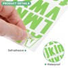 Unique Bargains Waterproof Vinyl Self-Adhesive Mailbox Alphabet Stickers 12 Sheets - 2 of 4