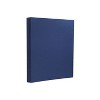 JAM Paper Extra Heavyweight 130 lb. Cardstock Paper 8.5" x 11" Presidential Blue 25 Sheets/Pack - 2 of 2