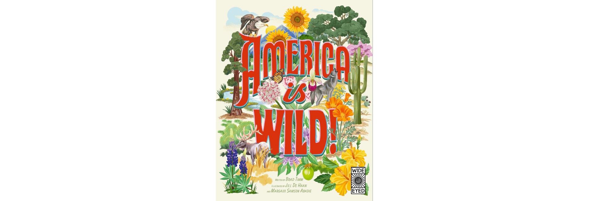America Is Wild! - (Americana) by  Brad Timm (Hardcover)