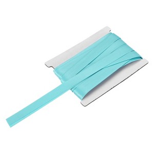 Unique Bargains Satin Fabric Quilting Hemming Binding DIY Craft Double-Fold Bias Tape - 1 of 4
