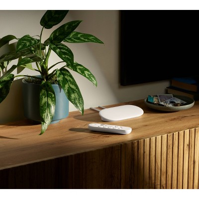 Google TV Streamer 4K with Voice Search Remote - Movies, Shows, Live TV, and Netflix in 4K HDR - Smart Home Control - 32GB Storage – Porcelain