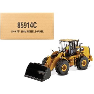 CAT Caterpillar 950M Wheel Loader with Operator "High Line Series" 1/50 Diecast Model by Diecast Masters - 1 of 4
