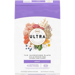 Nutro Ultra Superfood Plate Chicken, Lamb & Salmon Adult Dry Dog Food - 1 of 4