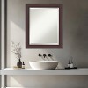 Amanti Art Grand Narrow Beveled Framed Bathroom Vanity Wall Mirror - 4 of 4