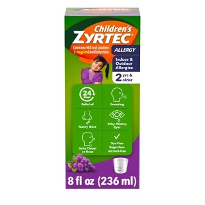 Children's Zyrtec 24 Hour Allergy Relief Syrup - Grape - Cetirizine


 - 1 of 4