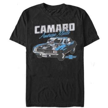 Men's General Motors 1969 Camaro Original T-shirt - Black - Medium : Target