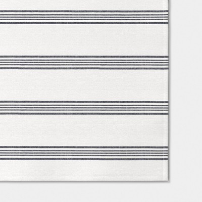 120x60 Tablecloth Navy Striped - Threshold™