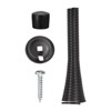 Unique Bargains Spring Steel Rubber Head Anti-Rust Plating Door Stop 6 Pcs - 4 of 4